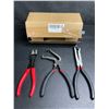 Image 2 : 3PC Electrical Disconnect Pliers Tool Set - Multifunctional Pliers Set - New