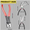 Image 4 : 3PC Electrical Disconnect Pliers Tool Set - Multifunctional Pliers Set - New