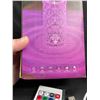 Image 4 : 1 Rose Diamond Table Lamp/USB Charging Color Changing Lamp with Remote - New