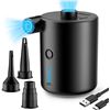 Image 1 : Portable USB-C Rechargeable Electric Air Pump - Cordless Quick Inflator/Deflator Pump - Brand New!