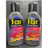 Image 1 : Lot of 2 T-Cut Color Fast 3-in-1 Removes Scratches/Cleans/Shines/Restores Paintwork - New