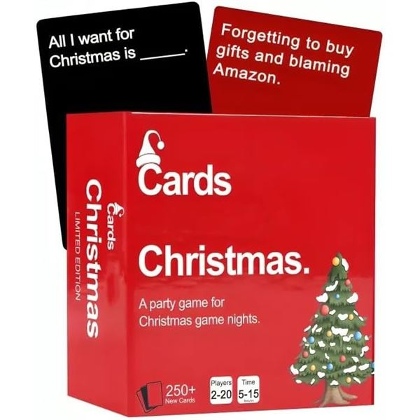 Cards Against Christmas - Party Card Game for Adults - New Sealed!