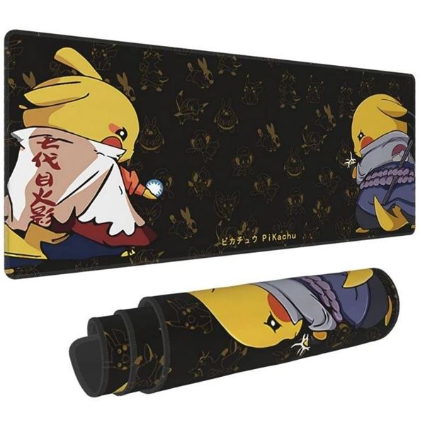 Pikachu x Naruto Mousepad (XXL 30" Size) Premium Anime Gaming Mousepad - Brand New!