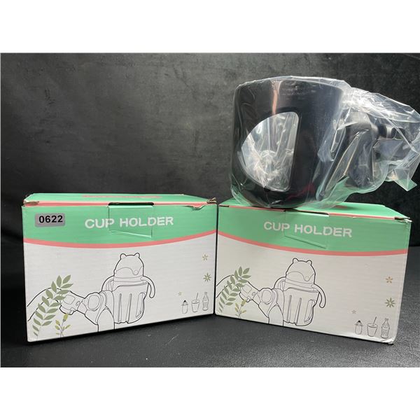 Lot of 2 Stroller Cup Holders/Bottle Holders - New