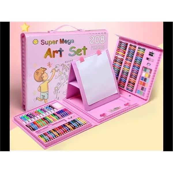208PC Super Mega Art Set for Kids - Brand New!