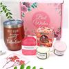 Image 1 : Spa Gift Set/Birthday Gift Set for Women - Includes Tumbler Mug, Candles, Bath Bomb & Soap - New