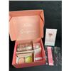 Image 2 : Spa Gift Set/Birthday Gift Set for Women - Includes Tumbler Mug, Candles, Bath Bomb & Soap - New
