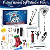 Image 5 : Fishing Advent Calendar - Premium 24-Day Fishing Gift Set for Men - Brand New!