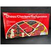 Image 1 : 1 Classic Chess/Checkers/Backgammon Board Game Set - New Sealed