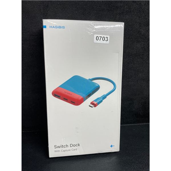 1 Switch Dock with Capture Card - New Sealed