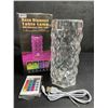 Image 1 : 1 Rose Diamond Table Lamp/USB Charging Color Changing Lamp with Remote - New