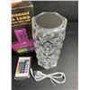Image 2 : 1 Rose Diamond Table Lamp/USB Charging Color Changing Lamp with Remote - New