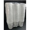 Image 3 : 100-Pack of White Foam Disposable Cups (12oz) Insulates Hot & Cold Beverages - New