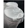 Image 5 : 100-Pack of White Foam Disposable Cups (12oz) Insulates Hot & Cold Beverages - New