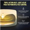 Image 7 : Aspectek 2-Pack Sticky Dome Flea Traps for Indoors - New!