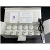 Image 4 : SoulBay 12PC Rechargeable LED Tea Light Candle Set - New in Box