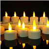 Image 7 : SoulBay 12PC Rechargeable LED Tea Light Candle Set - New in Box