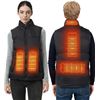 Image 1 : Heated Vest for Men/Women with Rechargeable Battery Pack (Size Large) - New with Tags!