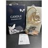 Image 2 : Anoredo Electric Candle Warmer Lamp with 2 Bulbs - Dimmable/Timer Wax Melting Lamp for Home - New!