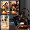 Image 5 : Anoredo Electric Candle Warmer Lamp with 2 Bulbs - Dimmable/Timer Wax Melting Lamp for Home - New!