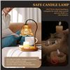 Image 6 : Anoredo Electric Candle Warmer Lamp with 2 Bulbs - Dimmable/Timer Wax Melting Lamp for Home - New!