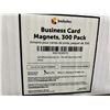 Image 3 : 300PC Business Card Magnets - Self-Adhesive Design - New in Box