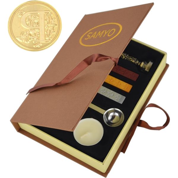 Samyo Stamp Sealing Wax/Vintage Stamp Sealing Kit - New