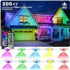 Image 1 : Outdoor 200FT LED Light Kit - RGB Waterproof Outdoor Smart Lights - New (Damaged Box*)