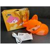 Image 2 : Silicone Fox Night Light/Rechargeable Dimmable Bedside Night Light - New (Damaged Box)