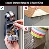 Image 7 : MasterLock Portable Lock Box Resettable Combination Lock Box - Vinyl/Steel Material - New