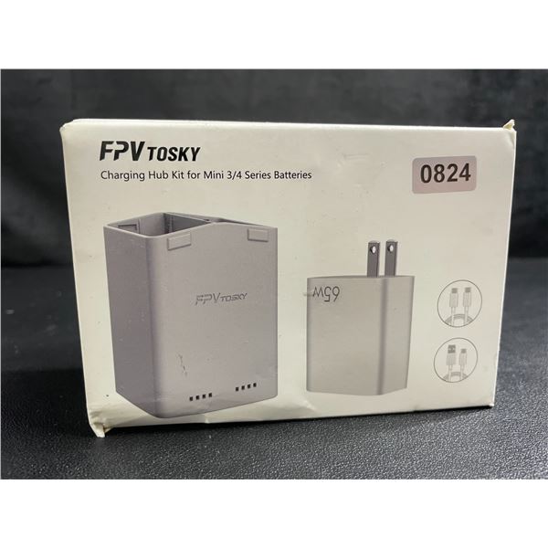 FPV Tosky Charging Hub Kit for DJI Mini 3/4 Series Batteries - New Sealed