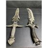 Image 3 : Lot of 2 Decorative Swords/Knives - 16" Length