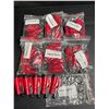 Image 2 : Lot of 7x 5-Packs of Emergency Car Escape Tools (Seat Belt Cutter/Window Breakers) - New