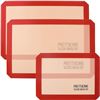 Image 1 : Lot of 2 3-Packs PrettyCare Silicone Baking Mats - Non-Stick Silicone Baking Mats - New