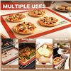 Image 8 : Lot of 2 3-Packs PrettyCare Silicone Baking Mats - Non-Stick Silicone Baking Mats - New