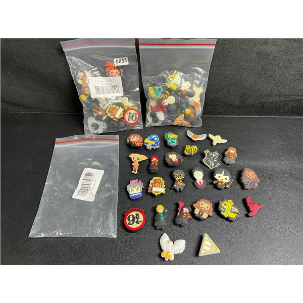 3 Packs of Harry Potter Croc Shoe Charms/Jibbitz Charms for Crocs - 25PCS Each - New
