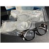 Image 2 : 3 Boxes of Anti-Blue Ray Reading Glasses (4 Glasses Per Box) - New