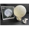 Image 1 : 3D-Printed Moon Light/Moon Lamp with Touch Control - New