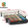 Image 6 : DecoBros Glass Nespresso Vertuoline Drawer - Nespresso Capsule Organizer - New