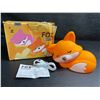 Image 2 : Silicone Fox Night Light/Rechargeable Dimmable Bedside Night Light - New (Damaged Box)