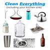 Image 3 : 5-Pack of Assorted Bottle Cleaning Brushes - Long-Handle Bottle Brushes - New