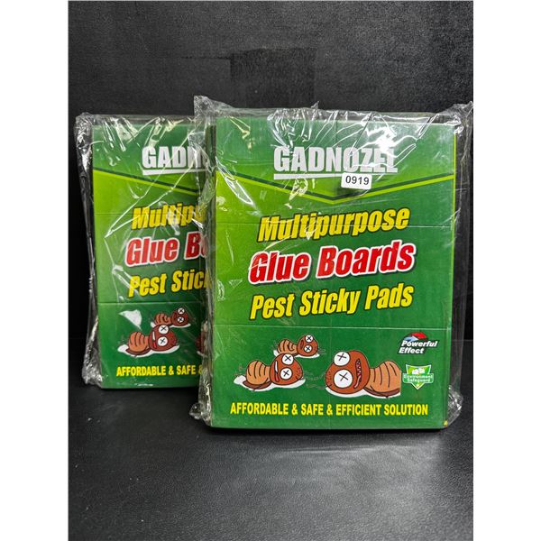 2 5-Packs of Gadnozel Multipurpose Pest Glue Traps/Boards - New