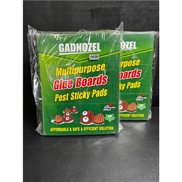 2 5-Packs of Gadnozel Multipurpose Pest Glue Traps/Boards - New