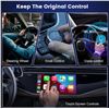 Image 2 : Wireless Mini Carplay Adapter for iPhone and Android - New