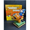 Image 1 : Solar Powered Garden Gnome with Integrated LED Light - New