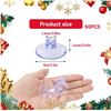 Image 2 : 4 50PC Bags of LED String Light Suction Cup Mounts (200PCS Total) - New