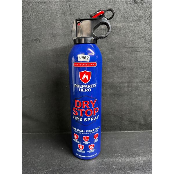 Prepared Hero Dry Stop Fire Spray for Home/Automotive Use - New