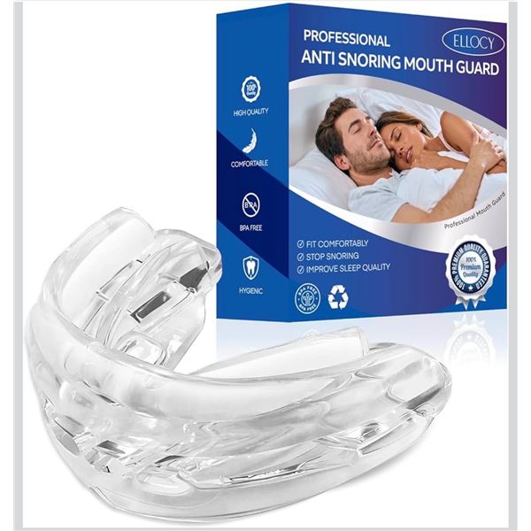 5 Boxes - Professional Anti Snoring Mouth Guards - New Sealed