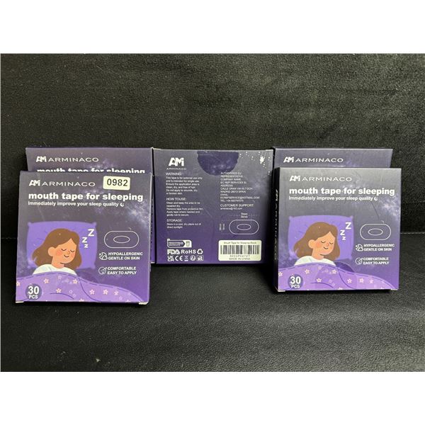 5 30-Packs of Arminaco Mouth Tape for Sleeping  (150PCS Total) - New