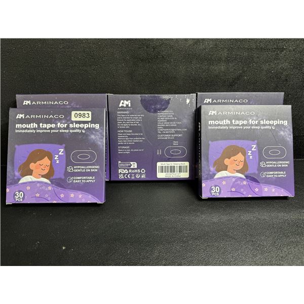 5 30-Packs of Arminaco Mouth Tape for Sleeping  (150PCS Total) - New